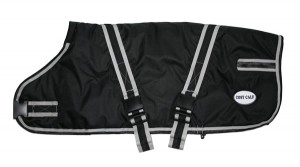 calf jacket black